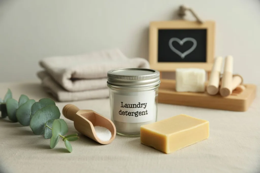 homemade laundry detergent