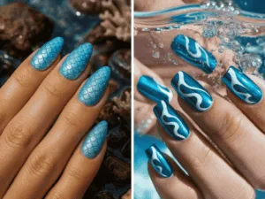 blue nail ideas
