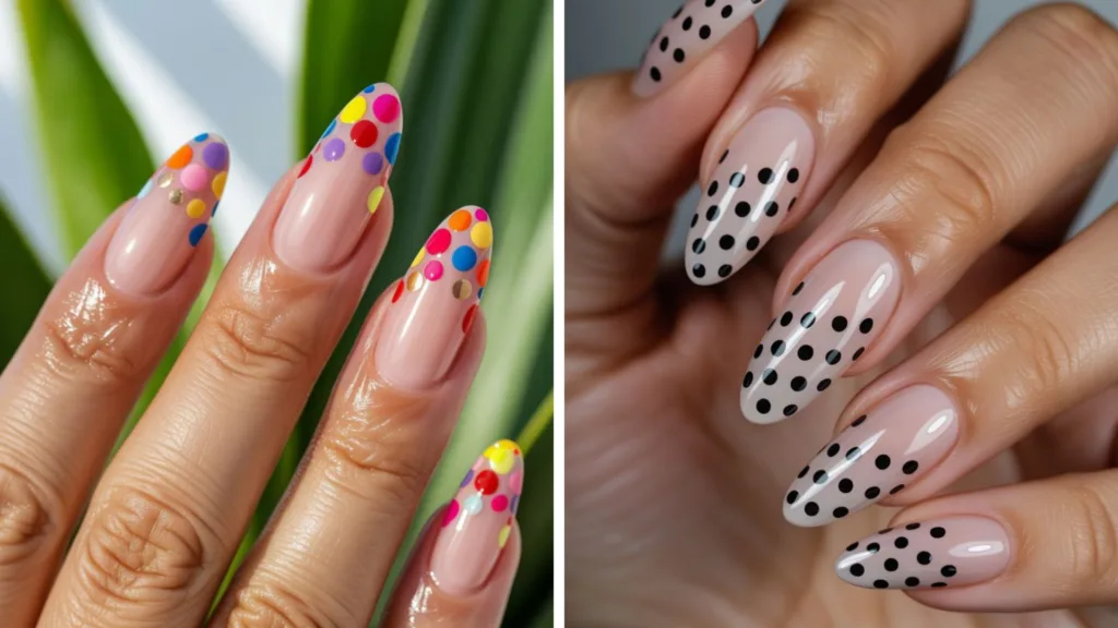Polka Dot Nail: 20+ Playful Ideas That Will Brighten Your Day💖