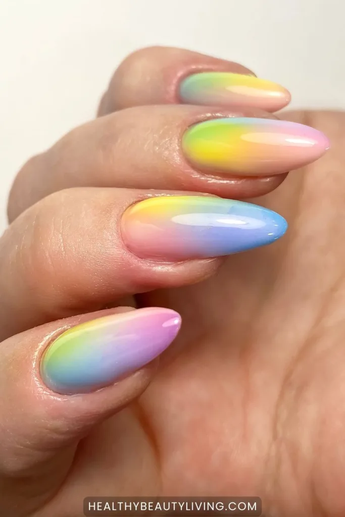 colorful summer nail ideas