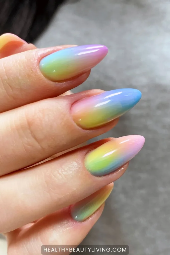 colorful summer nail ideas