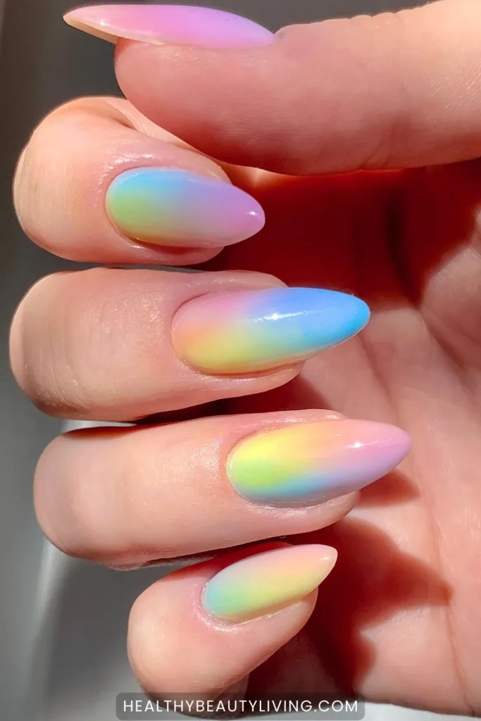colorful summer nail ideas