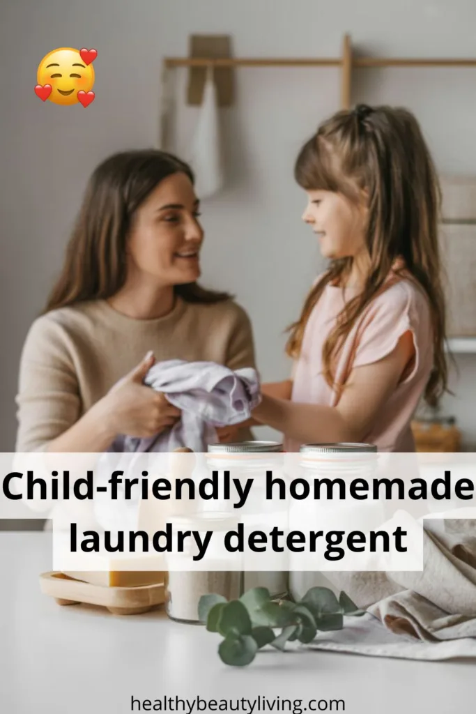 homemade laundry detergent