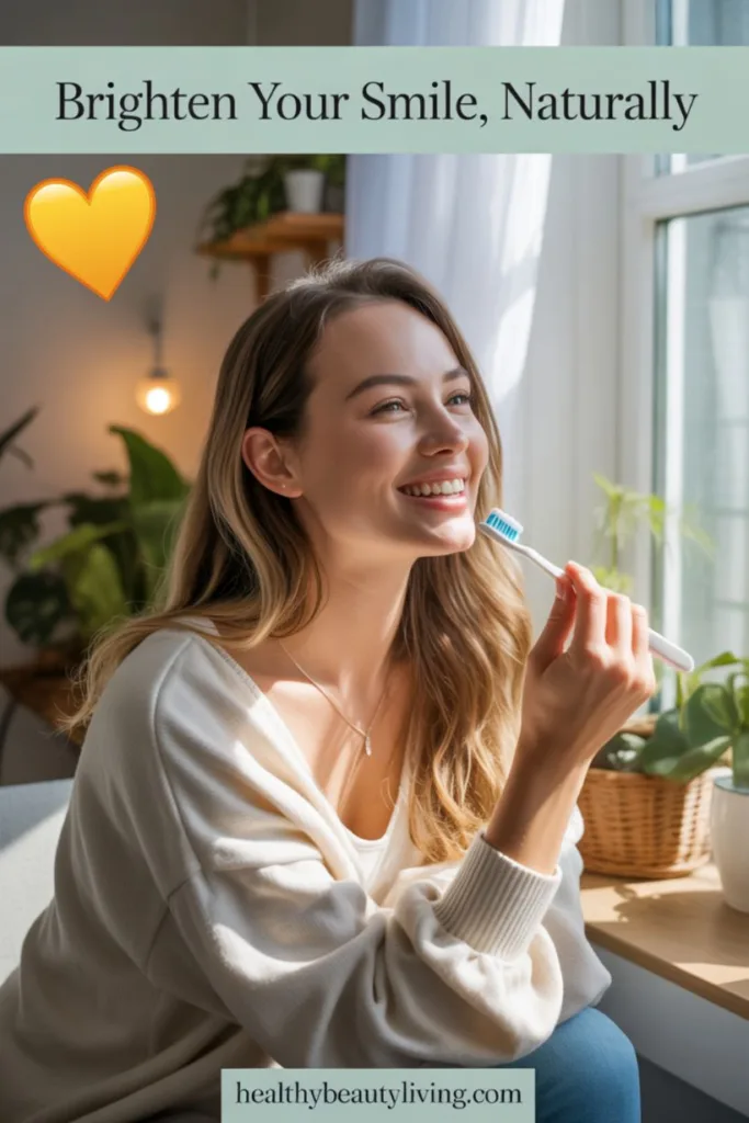 how to whiten teeth at home