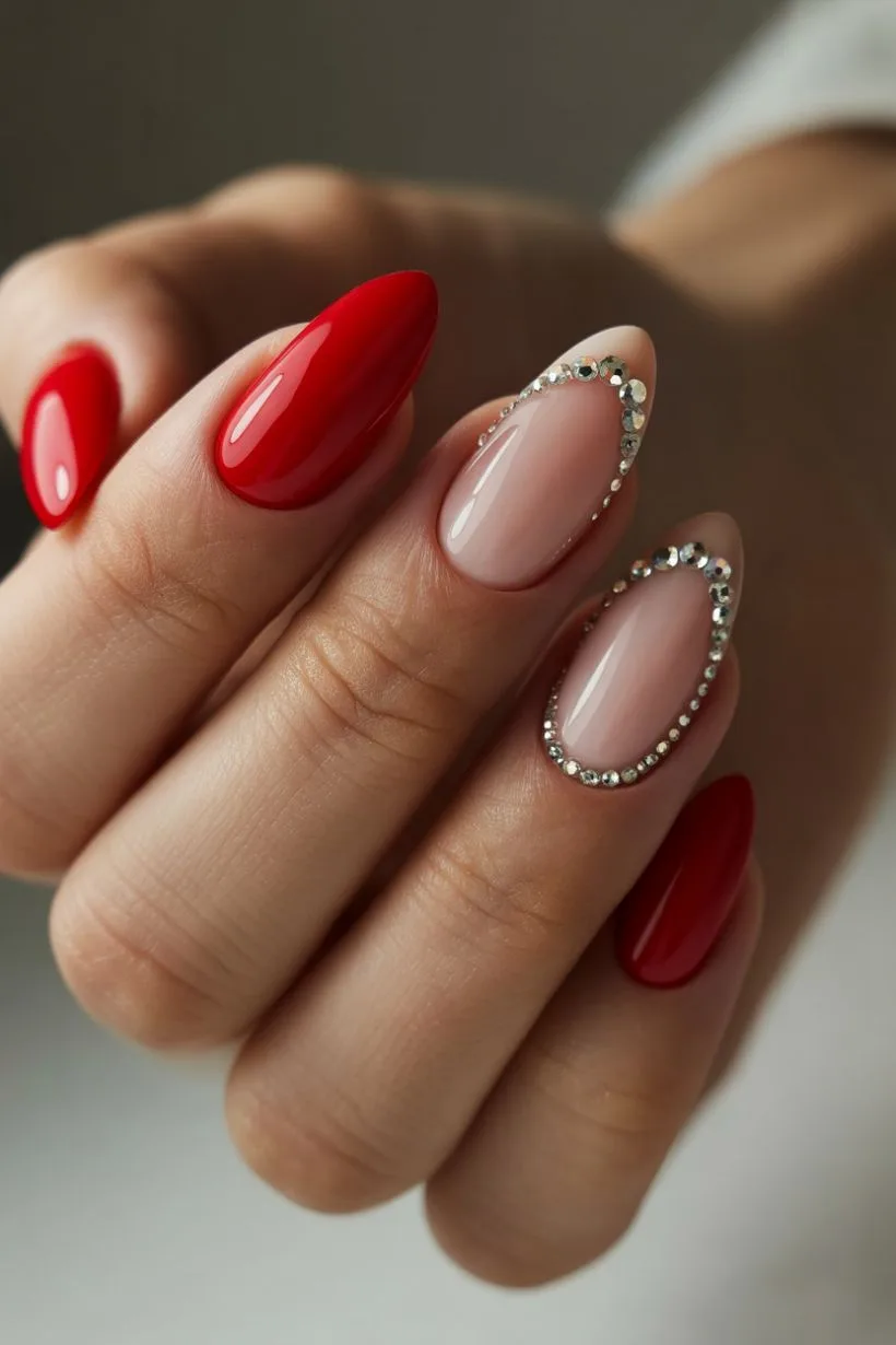 red nails