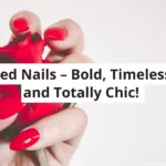 red nails