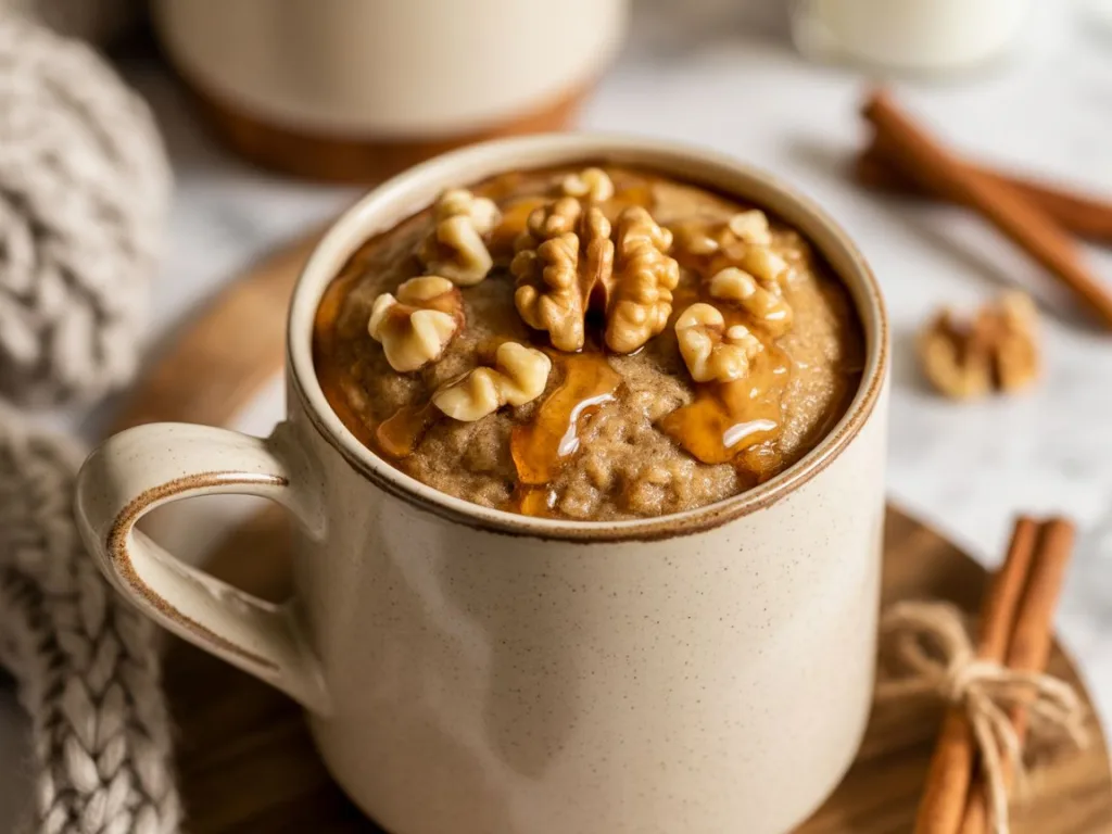 3 ingredient mug cake
