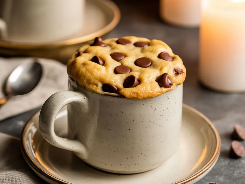 3 ingredient mug cake