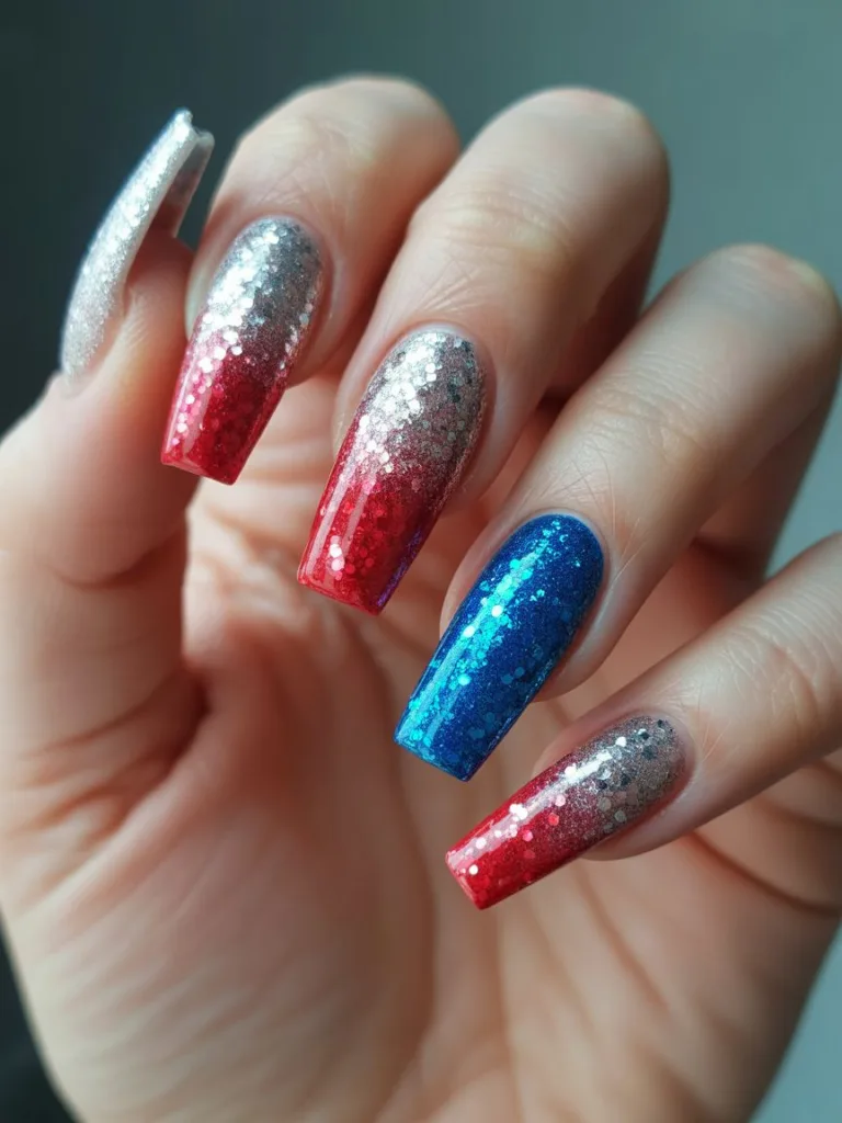4th of july nail ideas