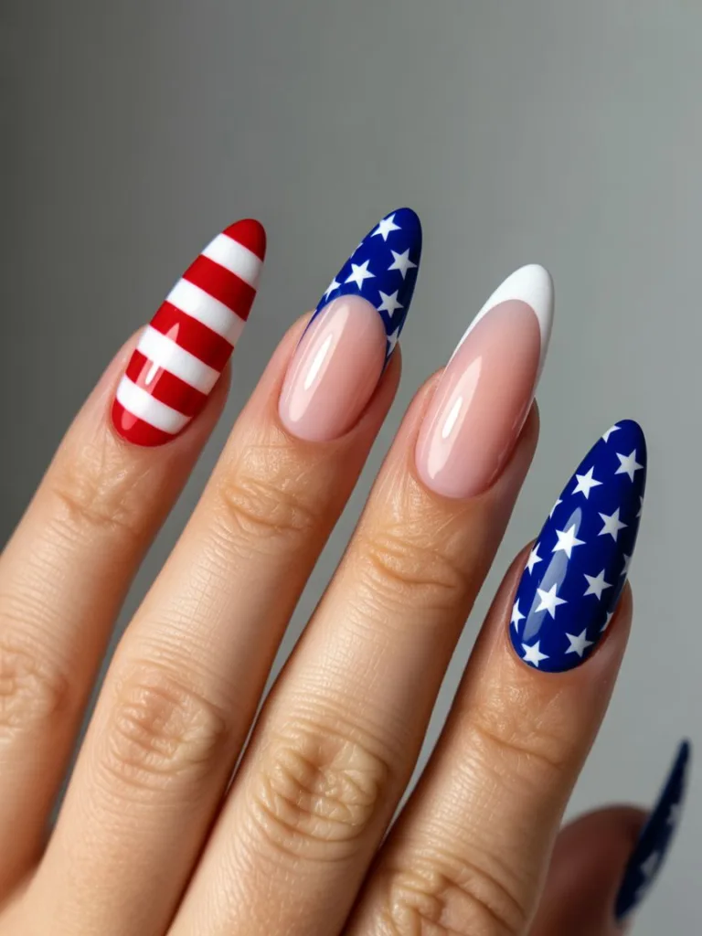 4th of july nail ideas
