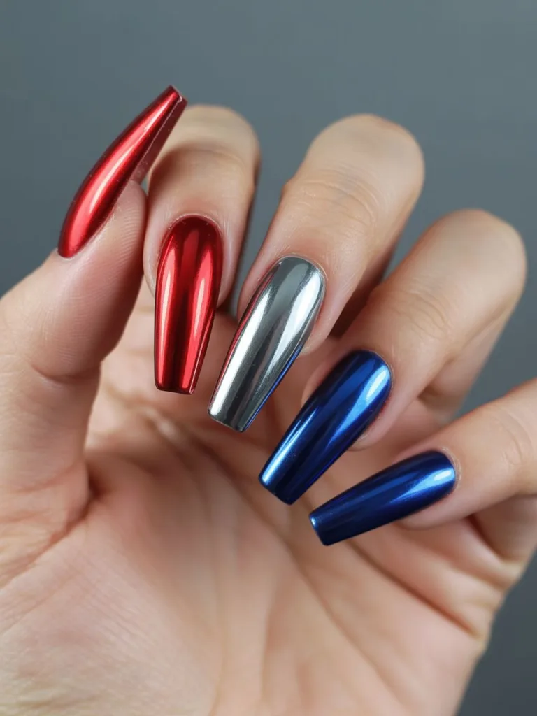 4th of july nail ideas