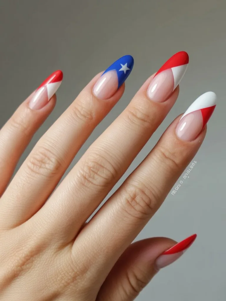 4th of july nail ideas