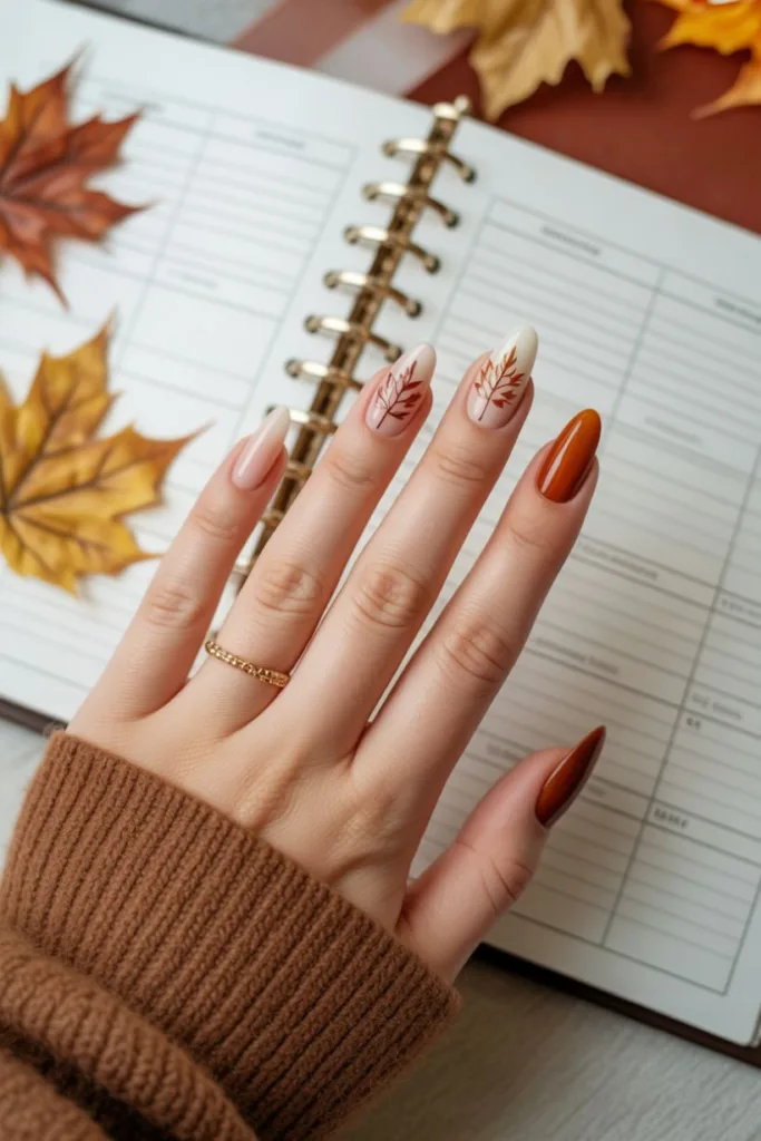 cute fall nails
