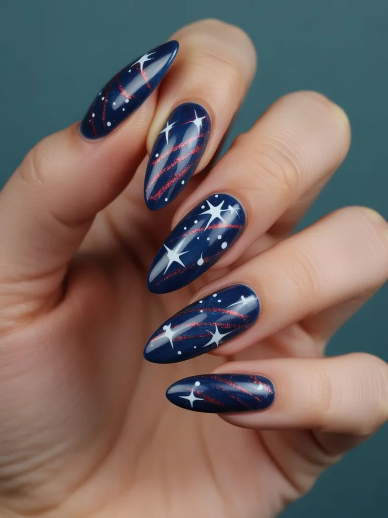 4th of july nail ideas